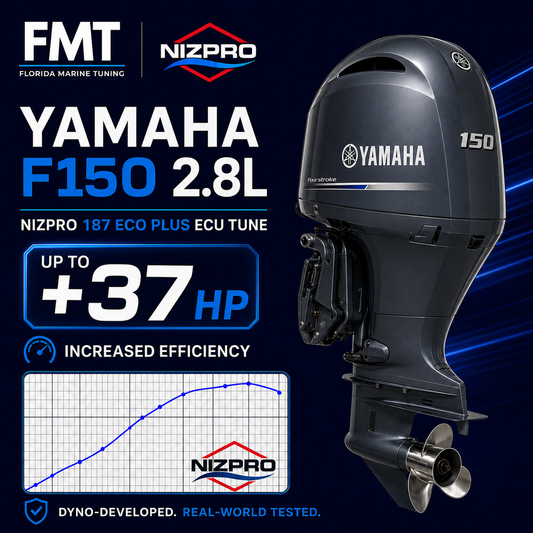 Yamaha F150 2.8L DEC Nizpro 187 ECO Plus ECU Tune