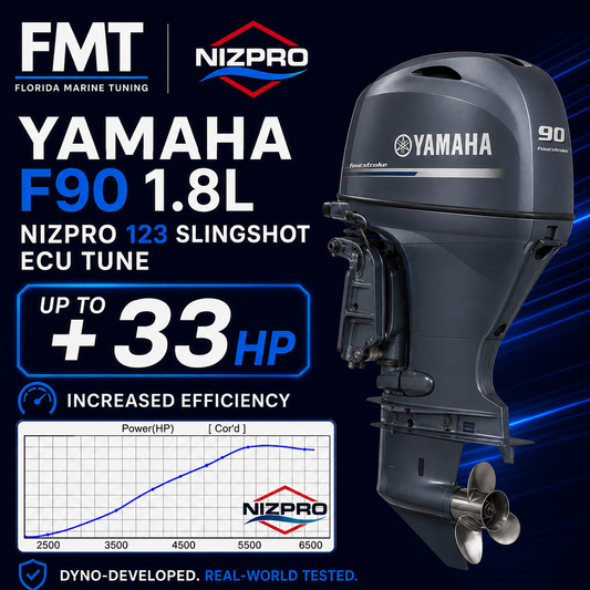 Yamaha F90 1.8L Nizpro 123 Slingshot ECU Tune