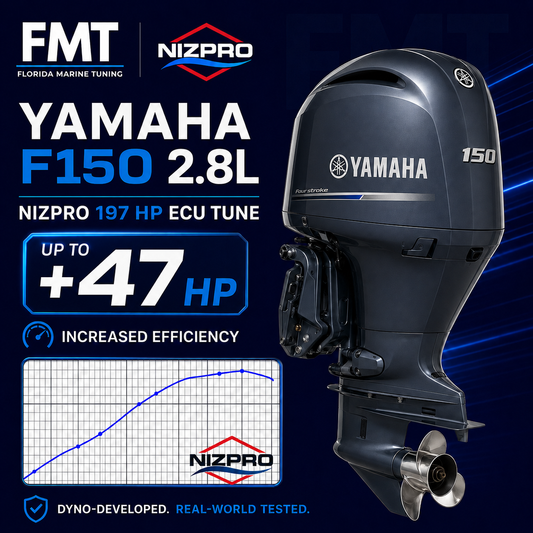 Yamaha F150 2.8L DEC Nizpro 197 FSR ECU Tune