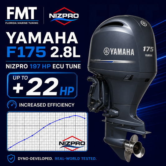 Yamaha F175 2.8L Nizpro 197 FSR ECU Tune