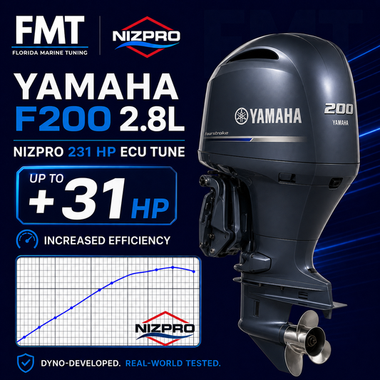 Yamaha F200 2.8L Nizpro 231 FSR ECU Tune