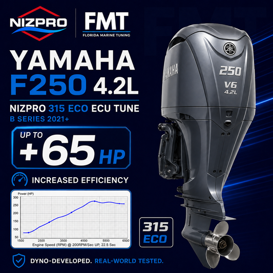 Yamaha F250 Offshore 4.2L Nizpro 315 ECO ECU Tune (B Series 2021+)