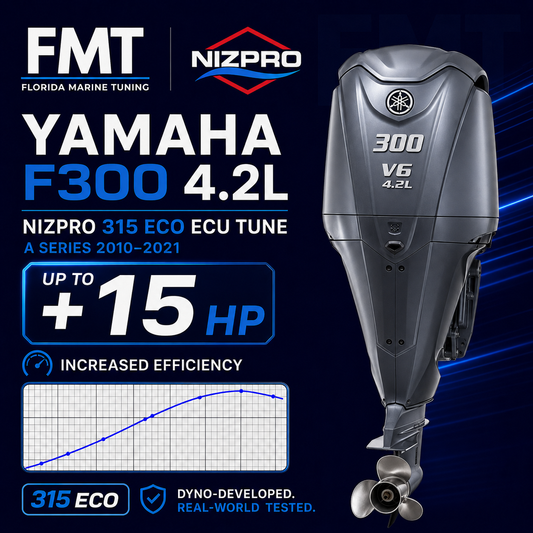 Yamaha F300 Offshore 4.2L Nizpro 315 ECO ECU Tune (A Series 2010–2021)