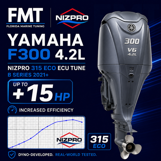 Yamaha F300 Offshore 4.2L Nizpro 315 ECO ECU Tune (B Series 2021+)