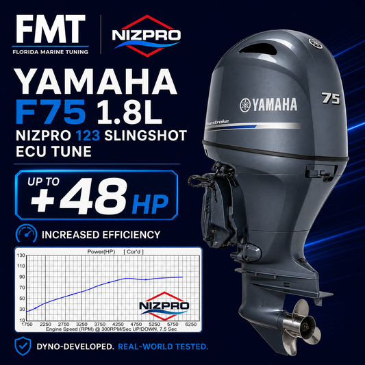 Yamaha F75 1.8L Nizpro 123 Slingshot ECU Tune