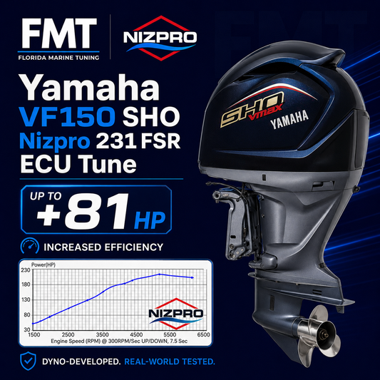 Yamaha VF150 SHO Nizpro 231 FSR ECU Tune