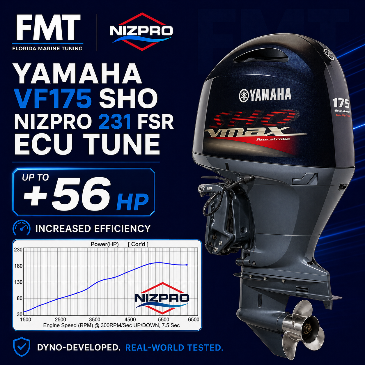 Yamaha VF175 SHO Nizpro 231 FSR ECU Tune