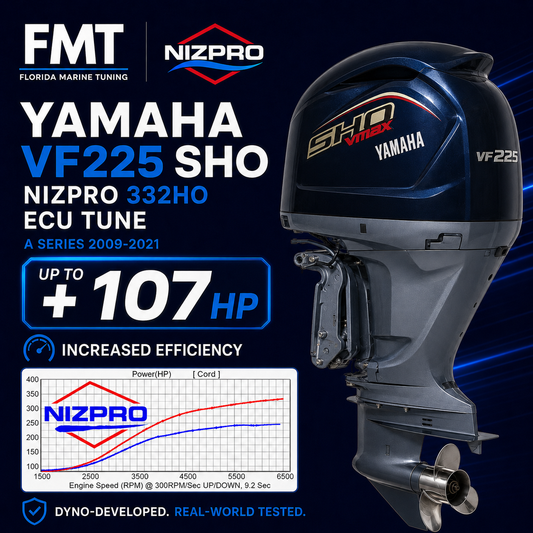 Yamaha VF225 SHO Nizpro 332HO ECU Tune (A Series 2009–2021)